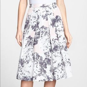 Pink Tartan Pleated Skirt